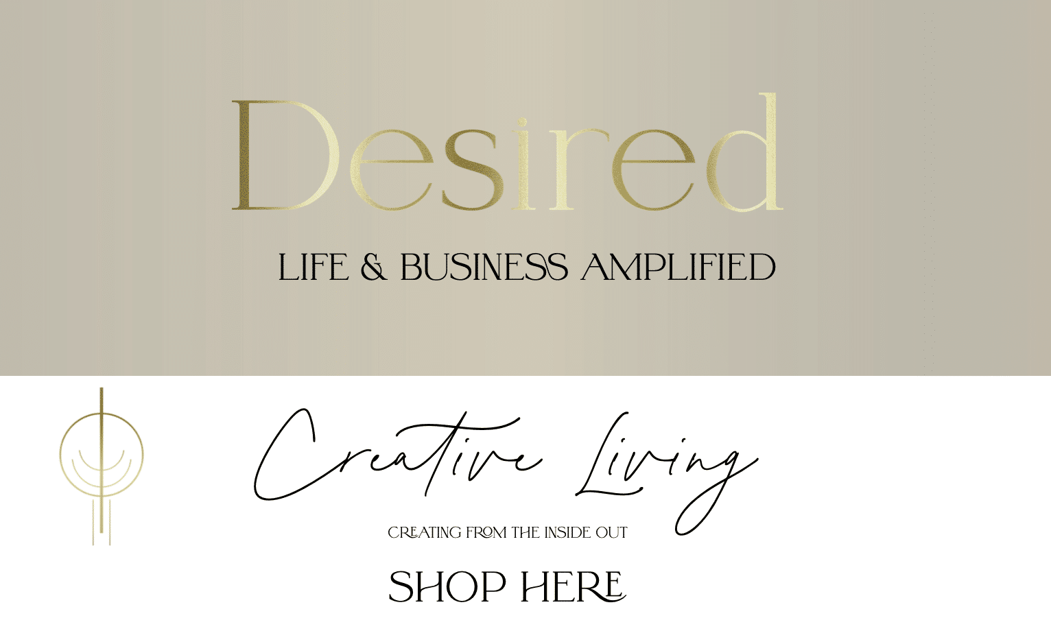 creative living banner