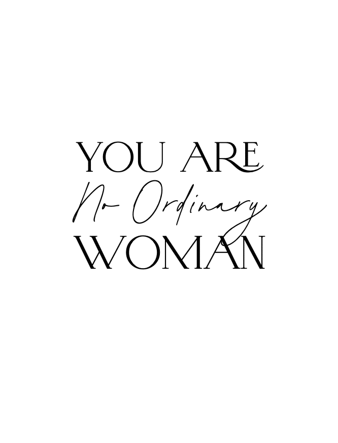 No Ordinary Woman